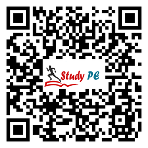 QR code for the StudyPE YouTube channel